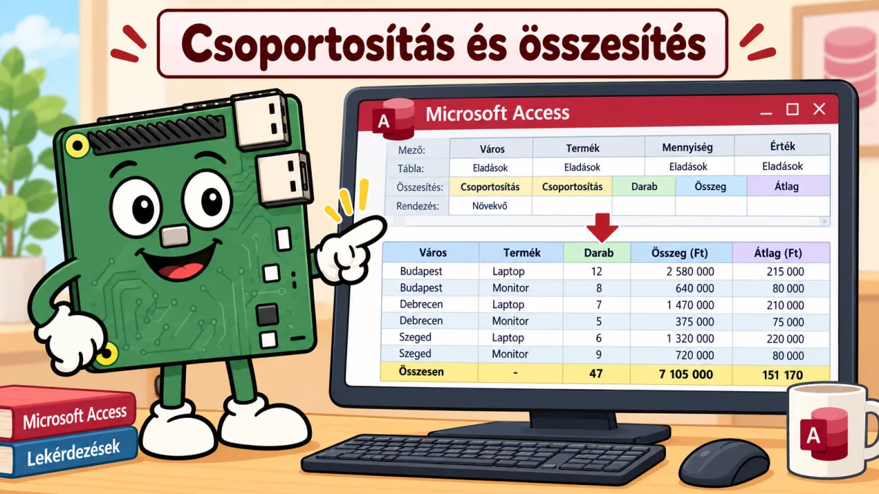 Csoportosítás és összesítés
